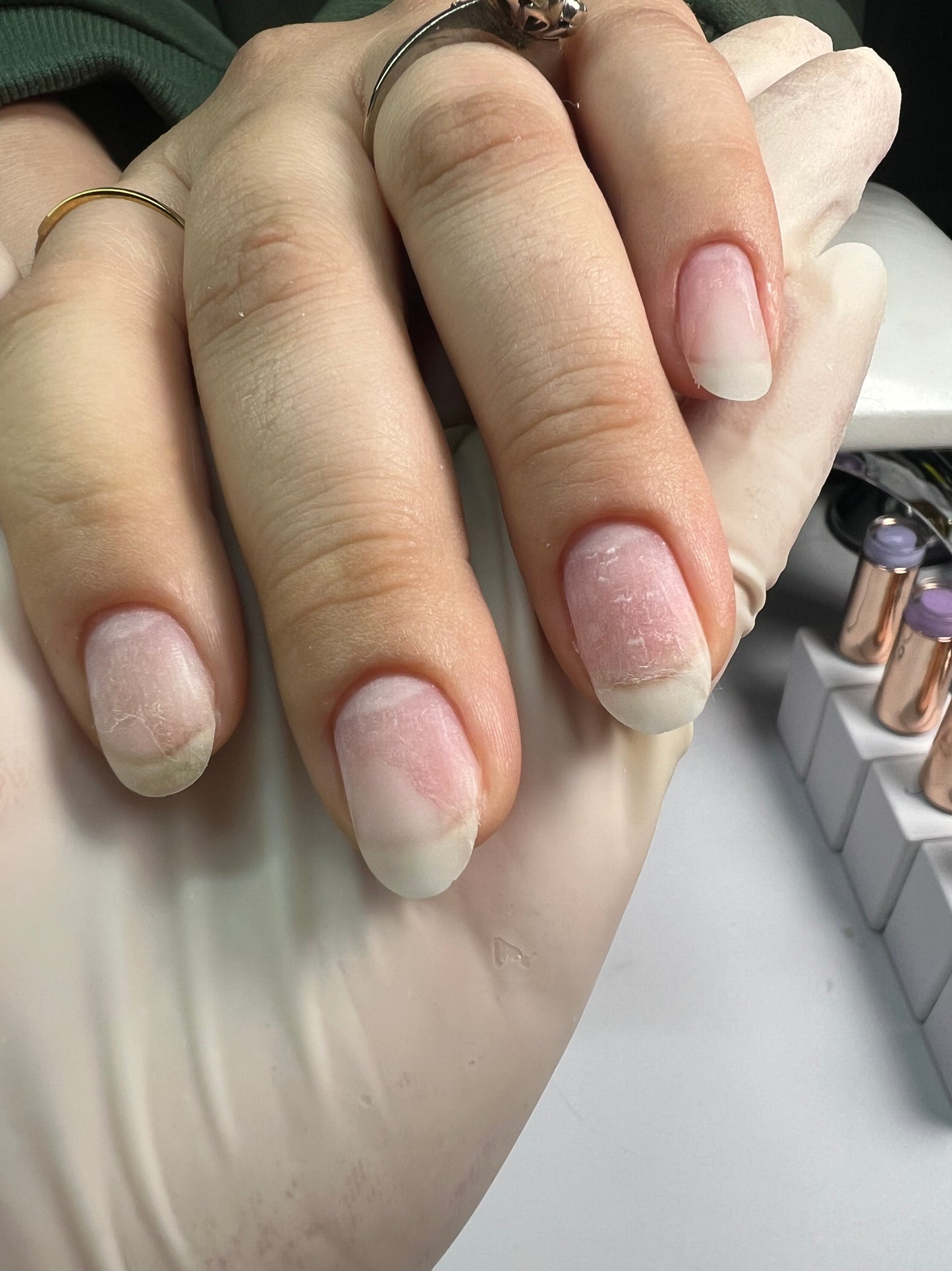 Punta bala para limpieza y pulido de cutícula ( manicura rusa ) cinta roja