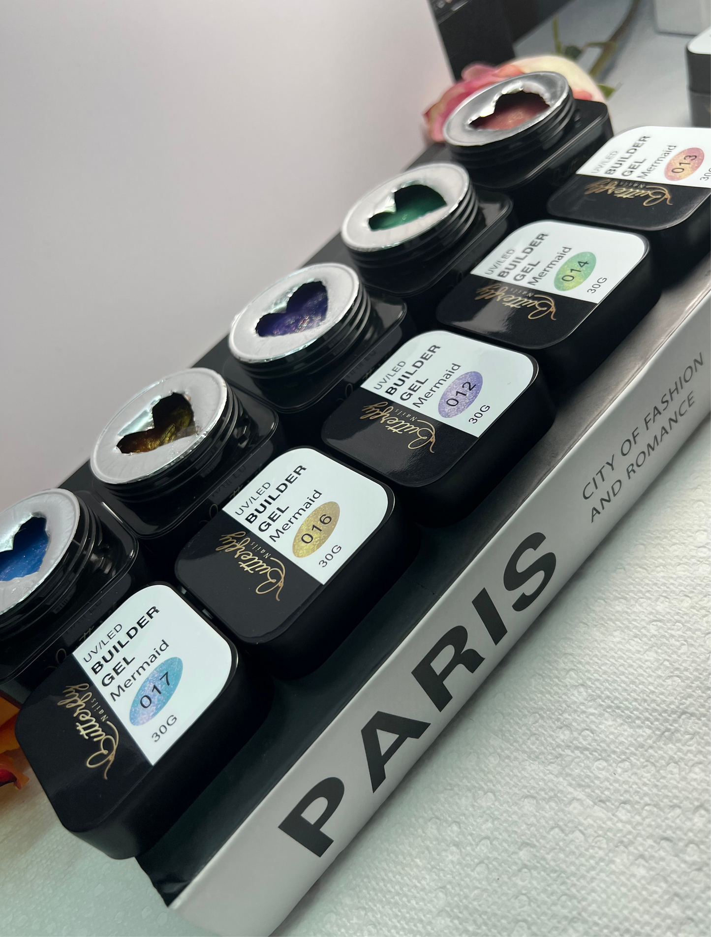 Set de builder gel mermaid