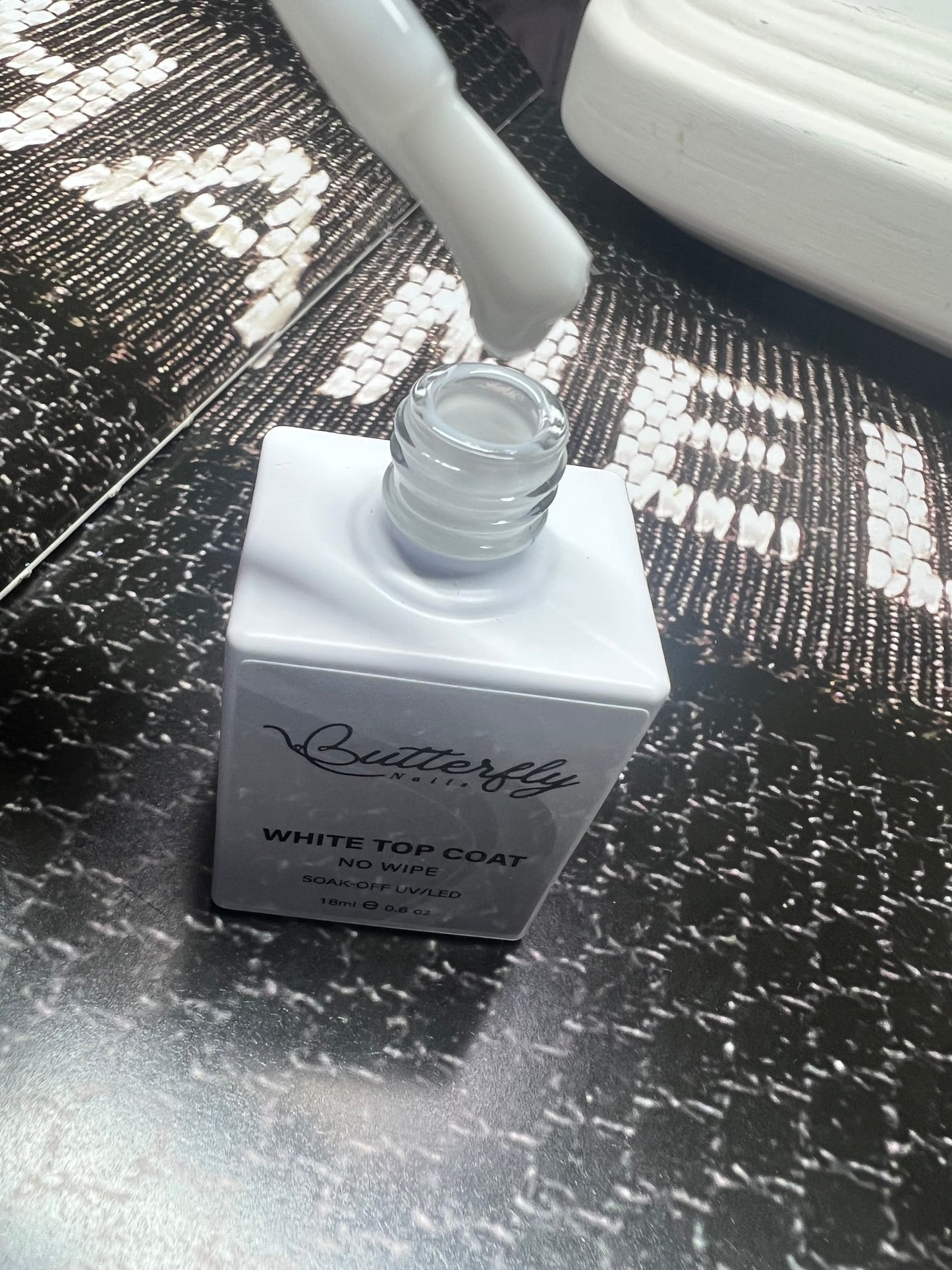 Top coat blanco milk white 18 ml