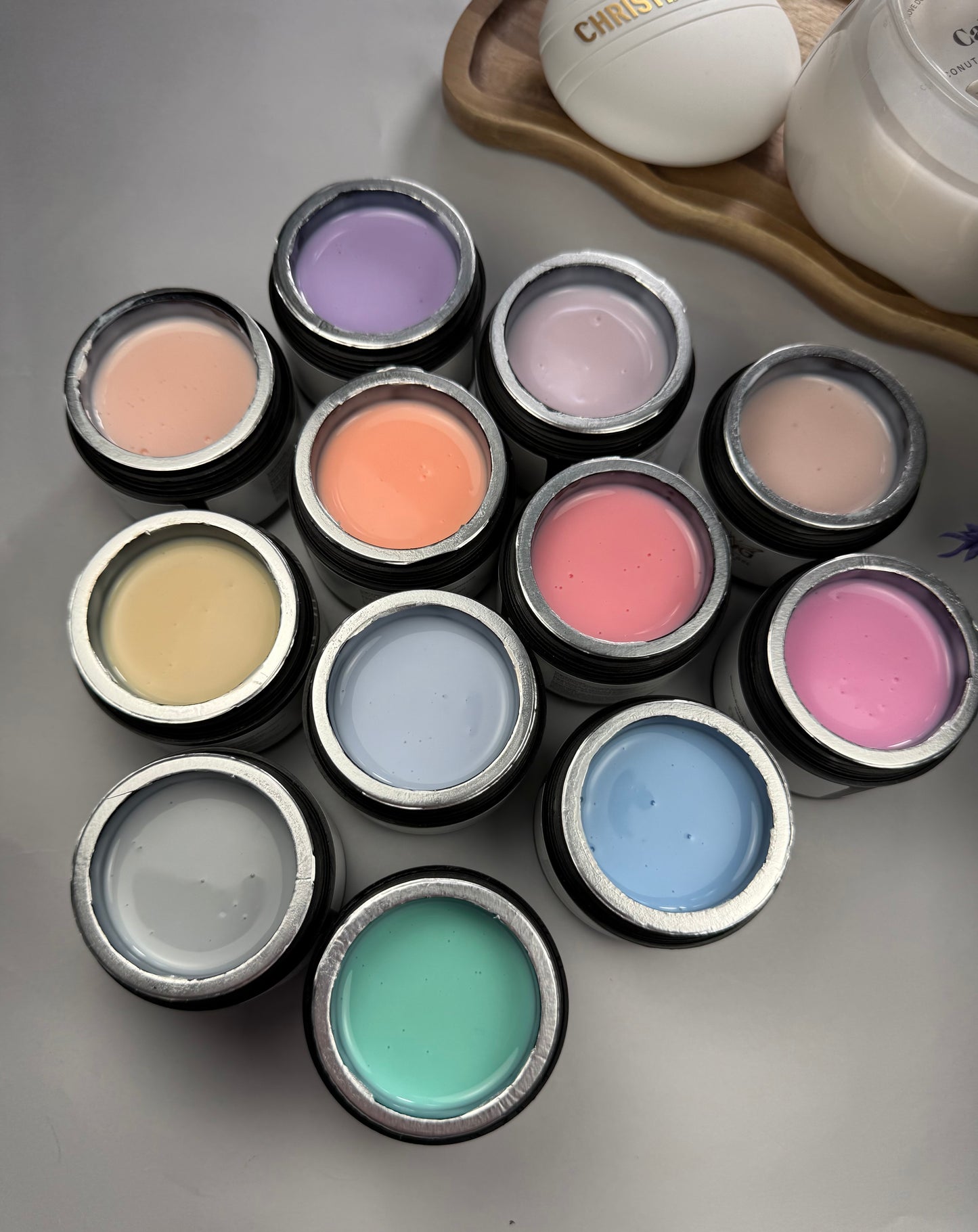 Builder gel Eden Garden collection 12 colores pastel