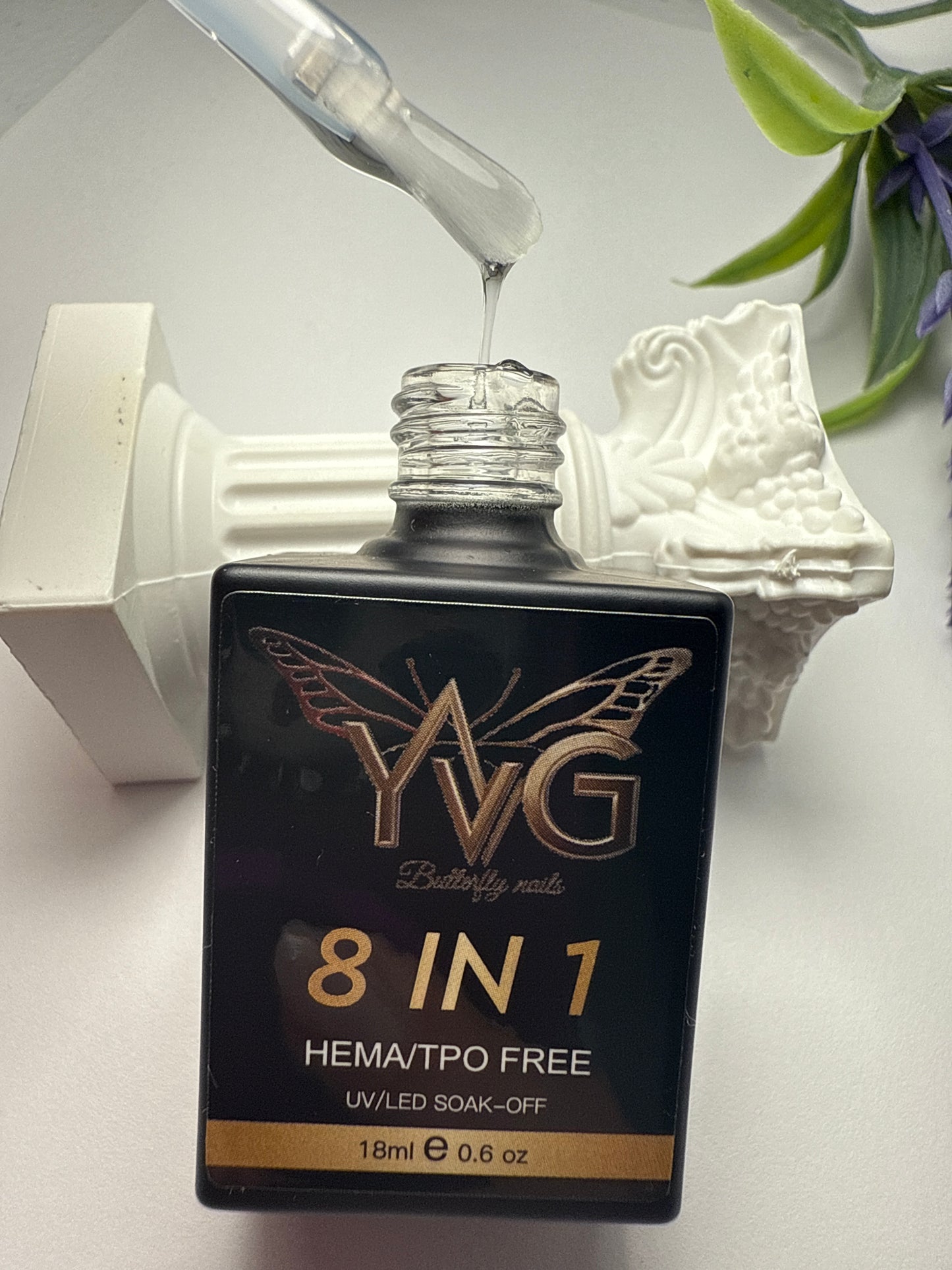 Base gel 8 en 1 , 18 ml