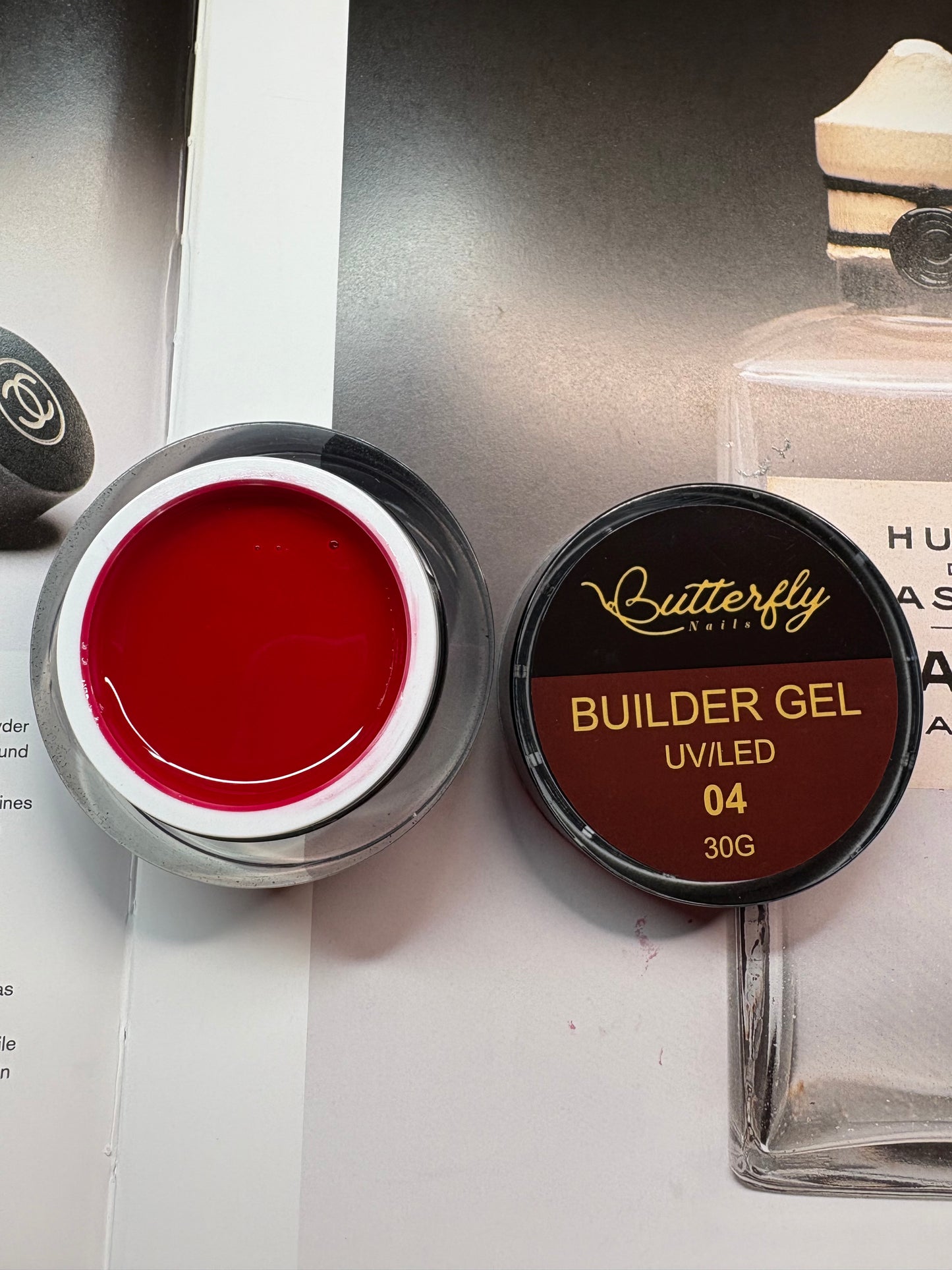 Builder gel 04 rojo vino de 30 G