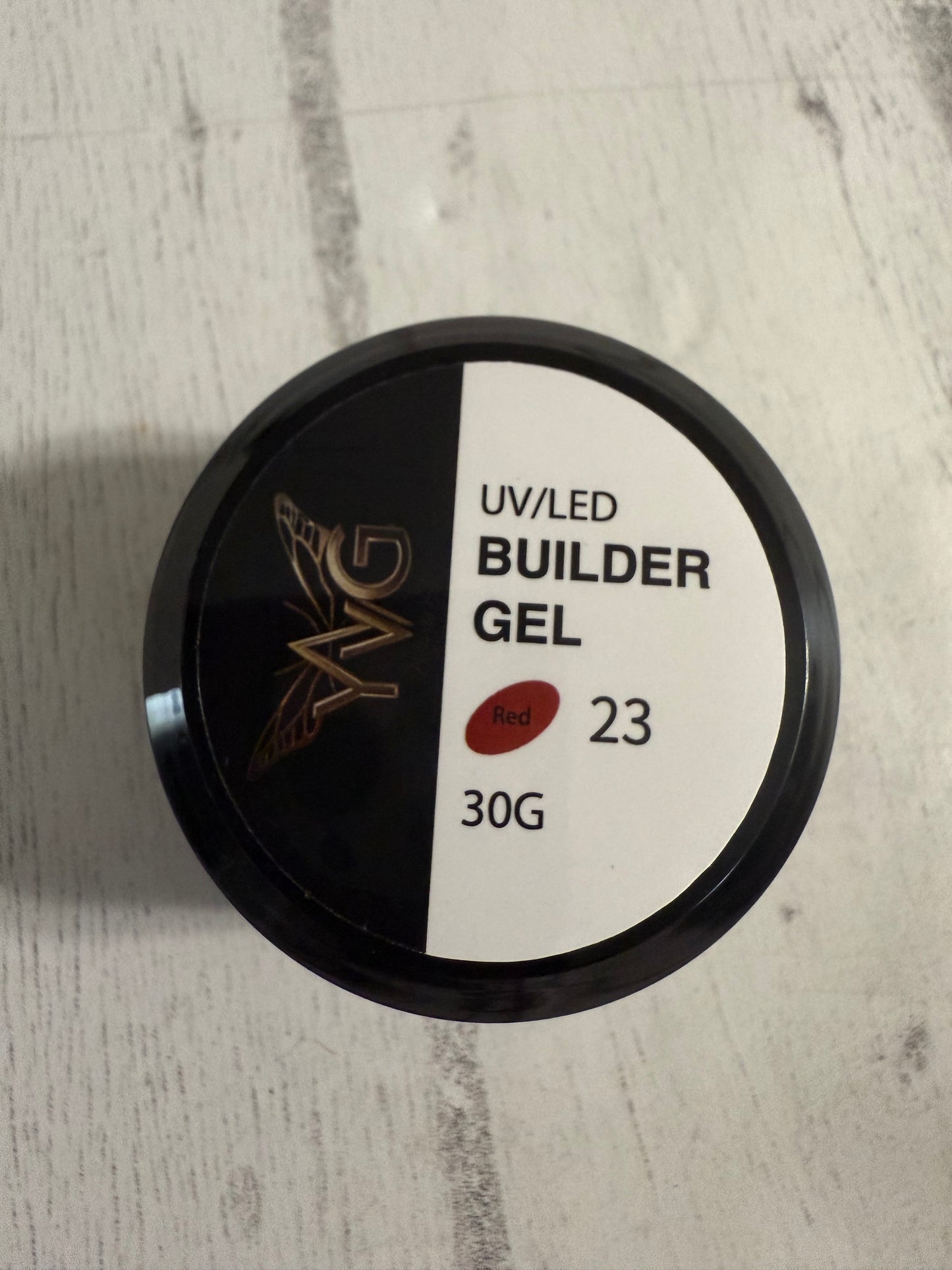 Builder gel red # 023