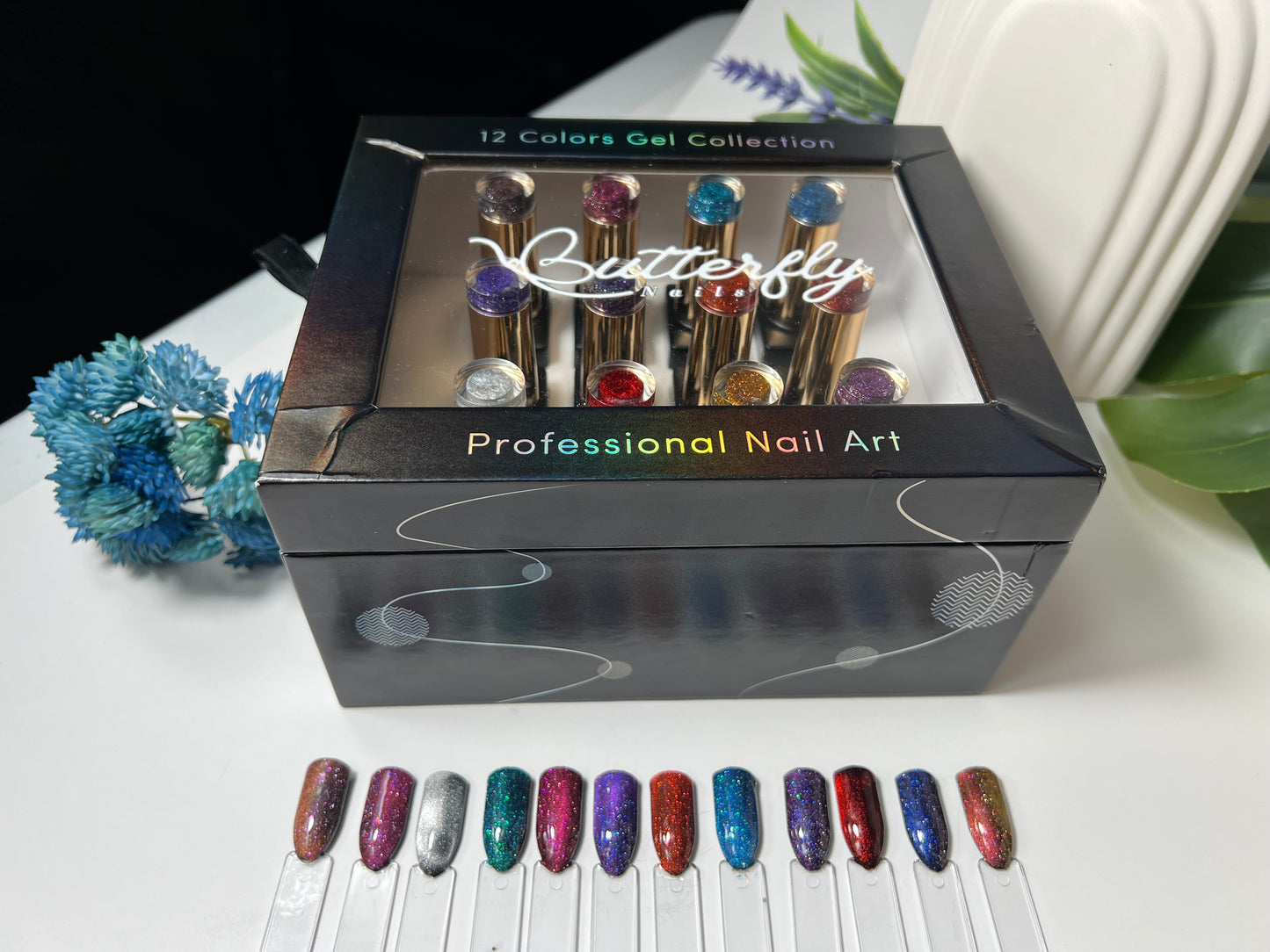 Colección de ojo de gatos 12 colores