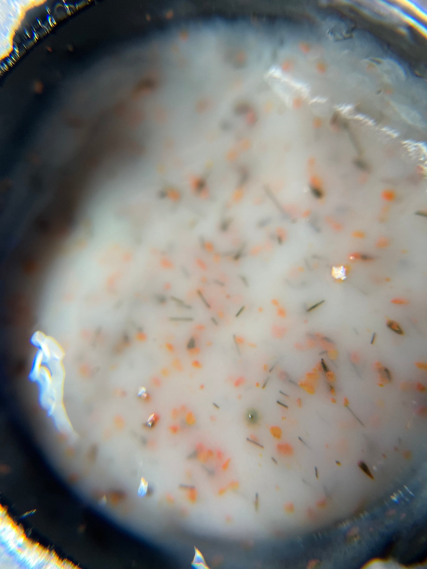 Builder gel 04 milky flower naranja