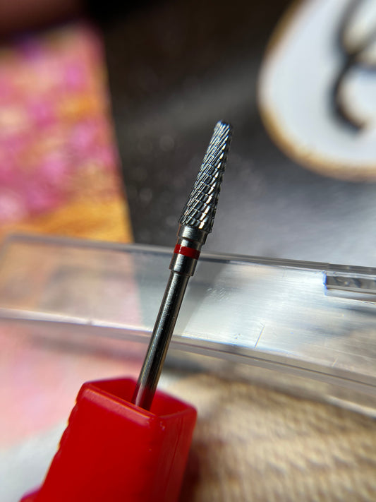 Broca  de vaciado (cinta roja)