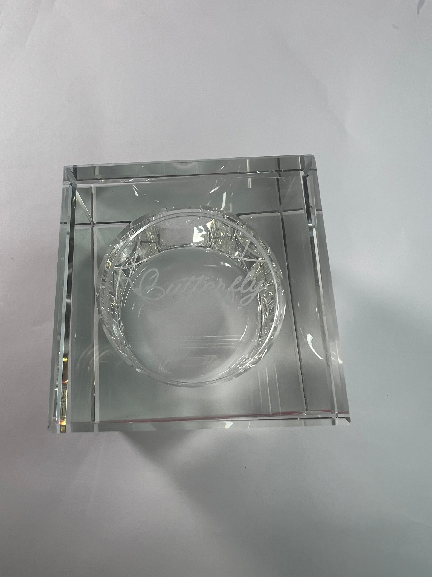 Base de cristal para monomero ( blanco clear )