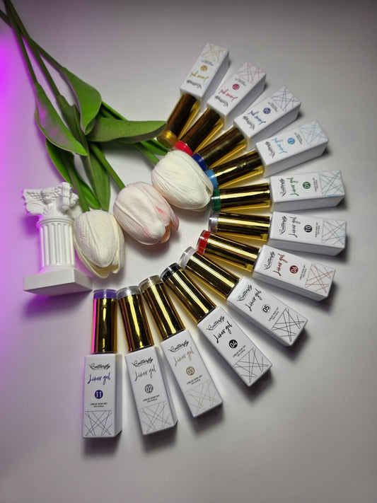 Set de Lines gel 12 colores 12 ml