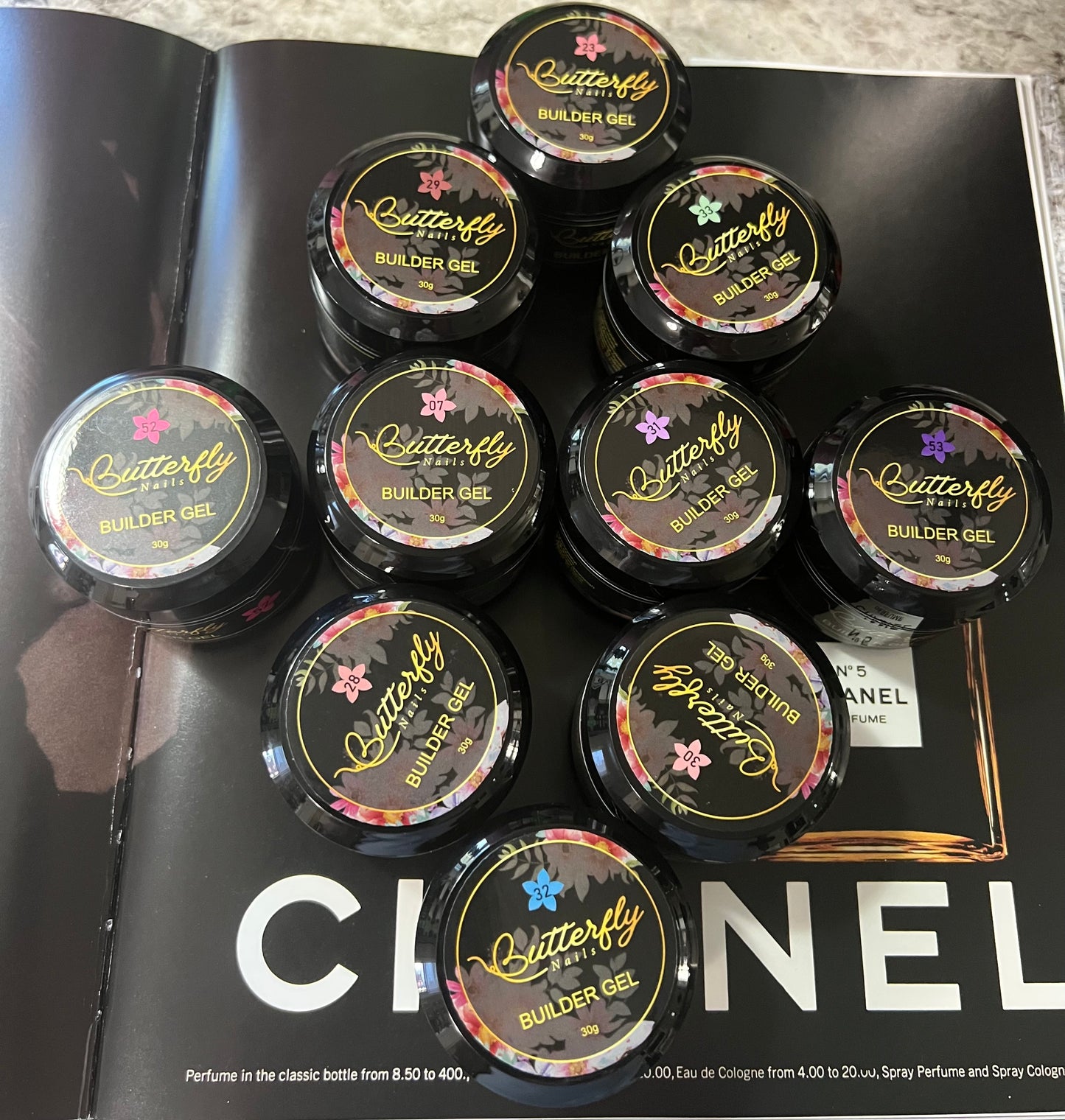 Colección de verano builder gel (10 colores )