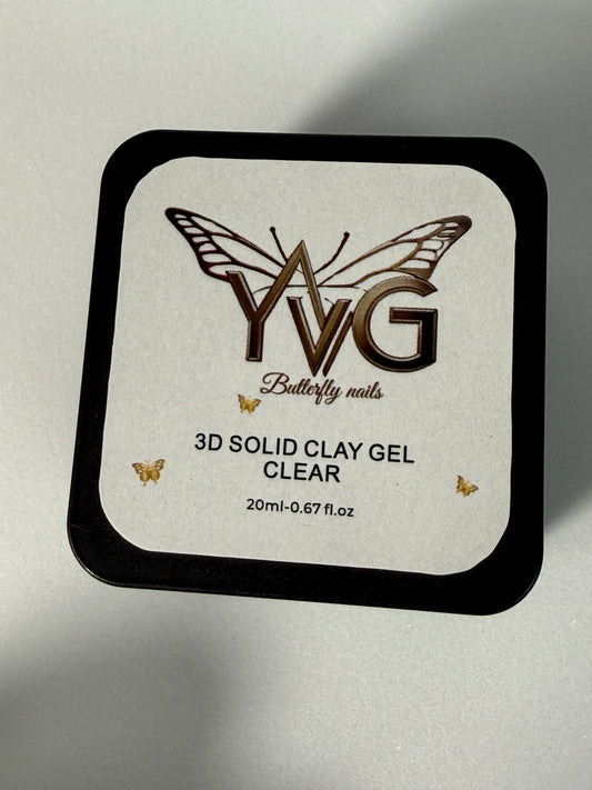 3D solid gel clear