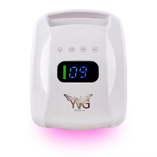 Lámpara recargable led / UV  de 96 W de secado lento y rápido durabilidad de 8 horas continuas , Blamca