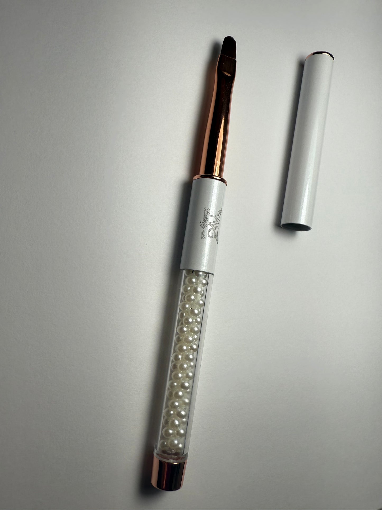 Pincel lengua de gato # 4 blanco