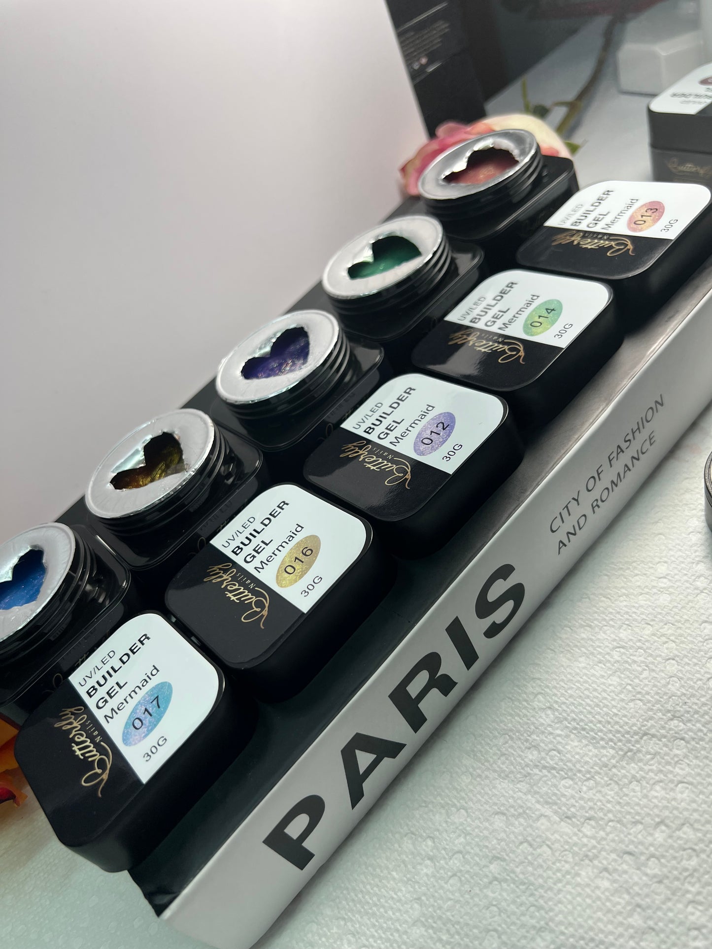 Set de builder gel mermaid