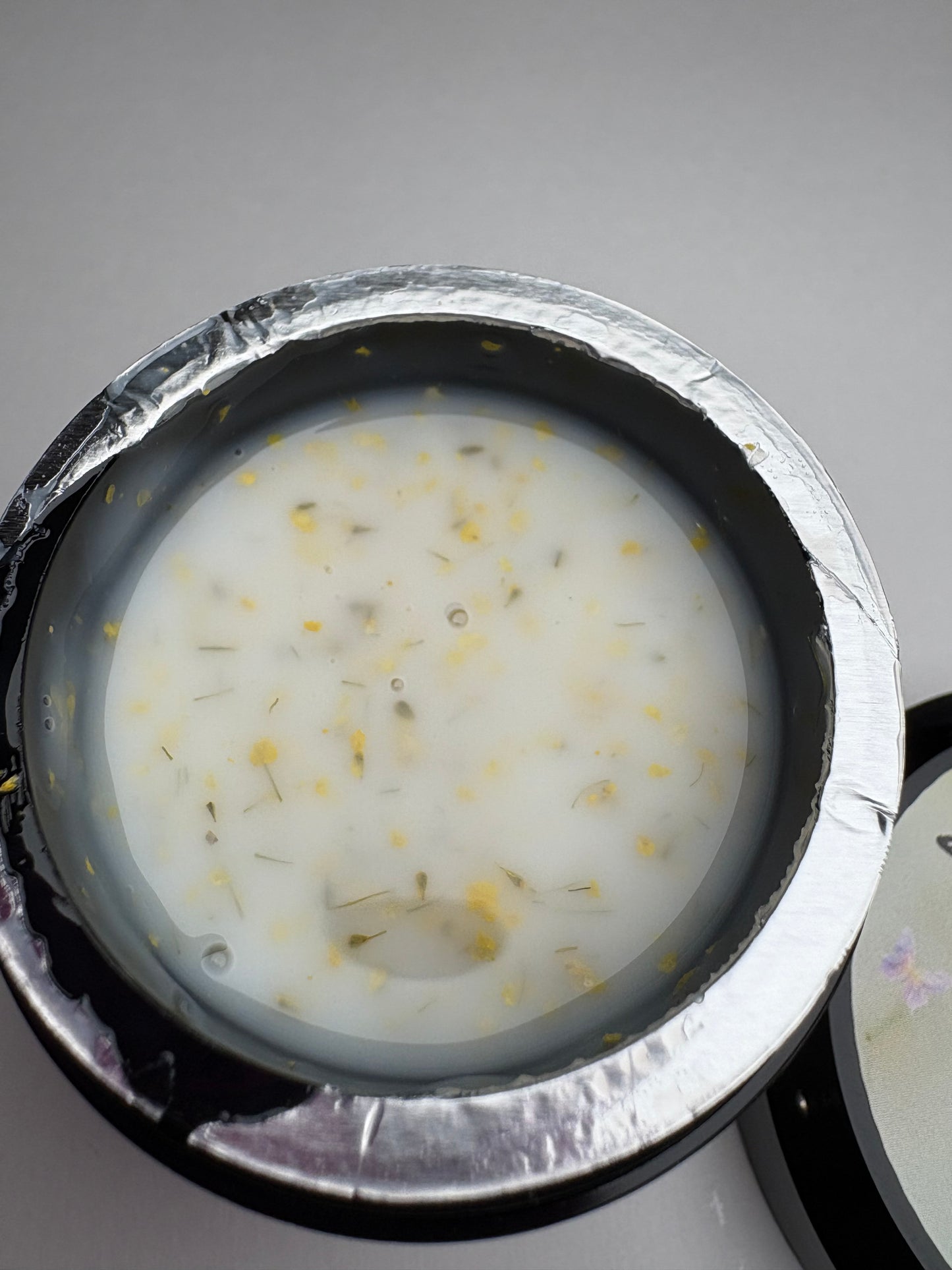 Builder gel milky  flower 09