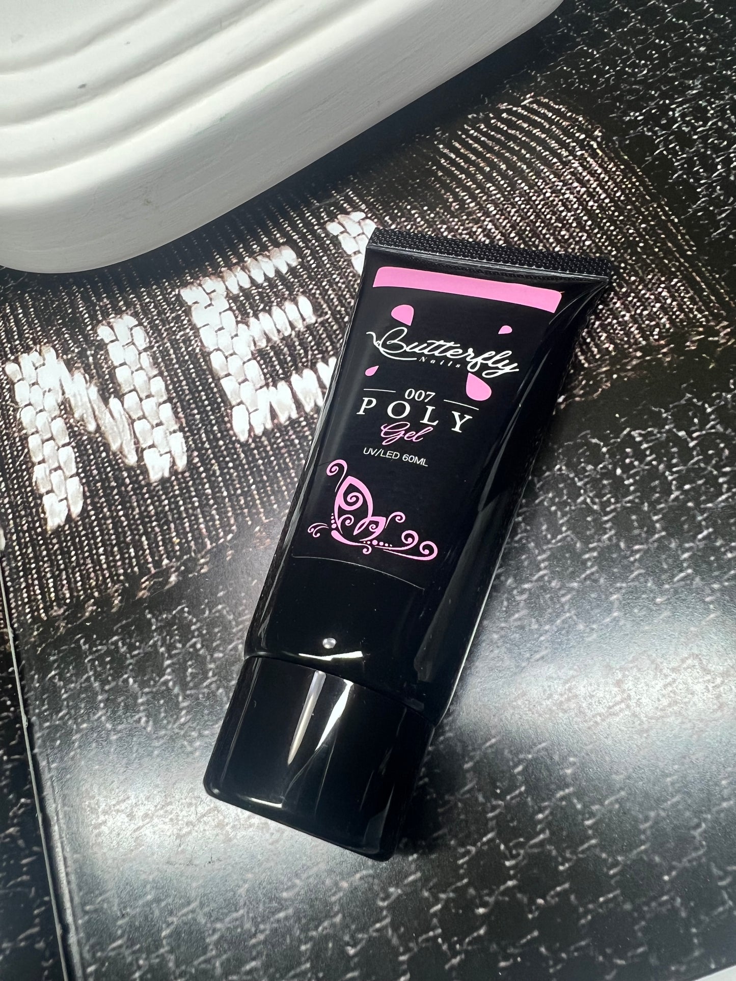 Polygel pink 007 .  ( 60g)