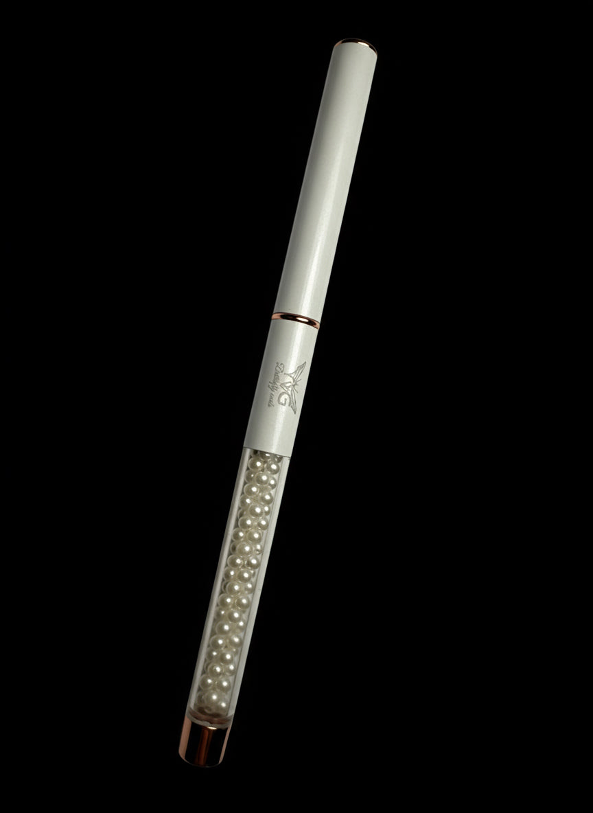 Pincel lengua de gato # 4 blanco