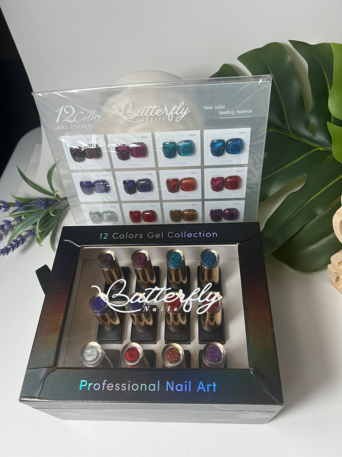 Colección de ojo de gatos 12 colores