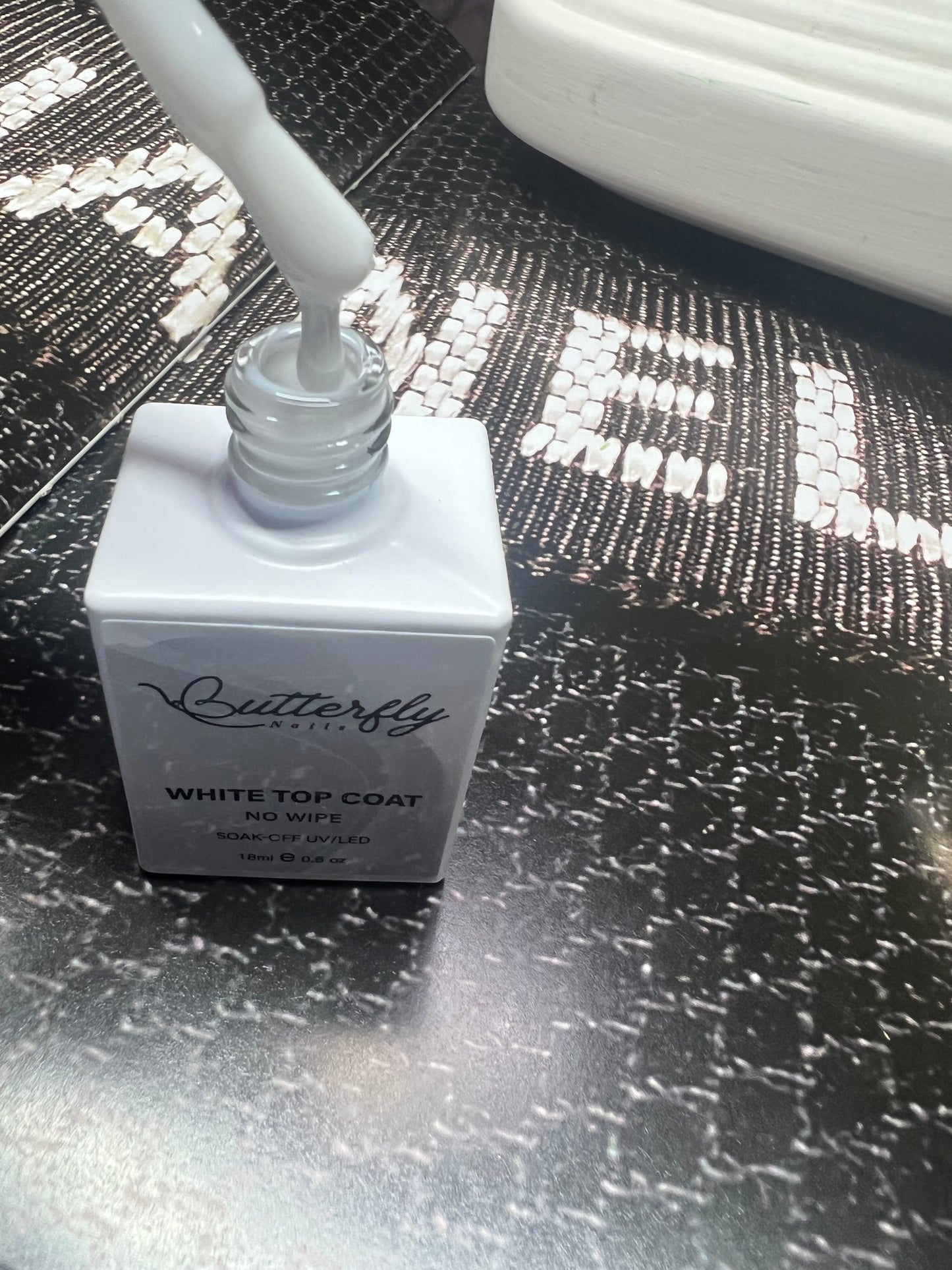 Top coat blanco milk white 18 ml