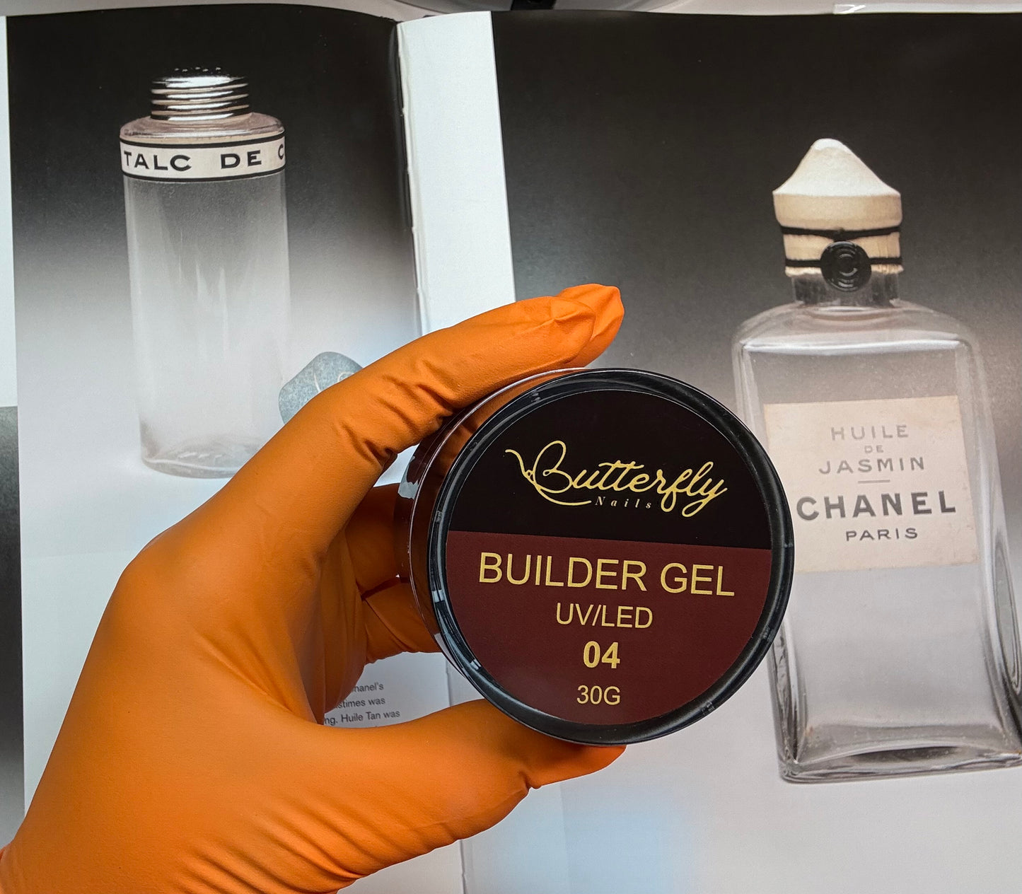 Builder gel 04 rojo vino de 30 G