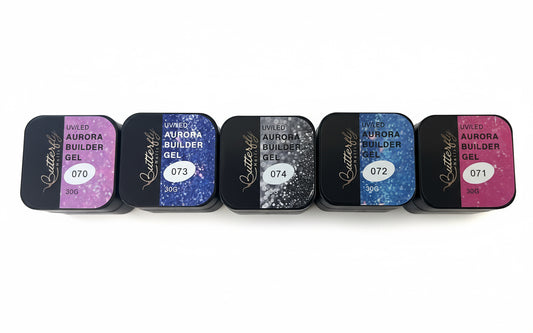 Builder gel aurora 5 colores