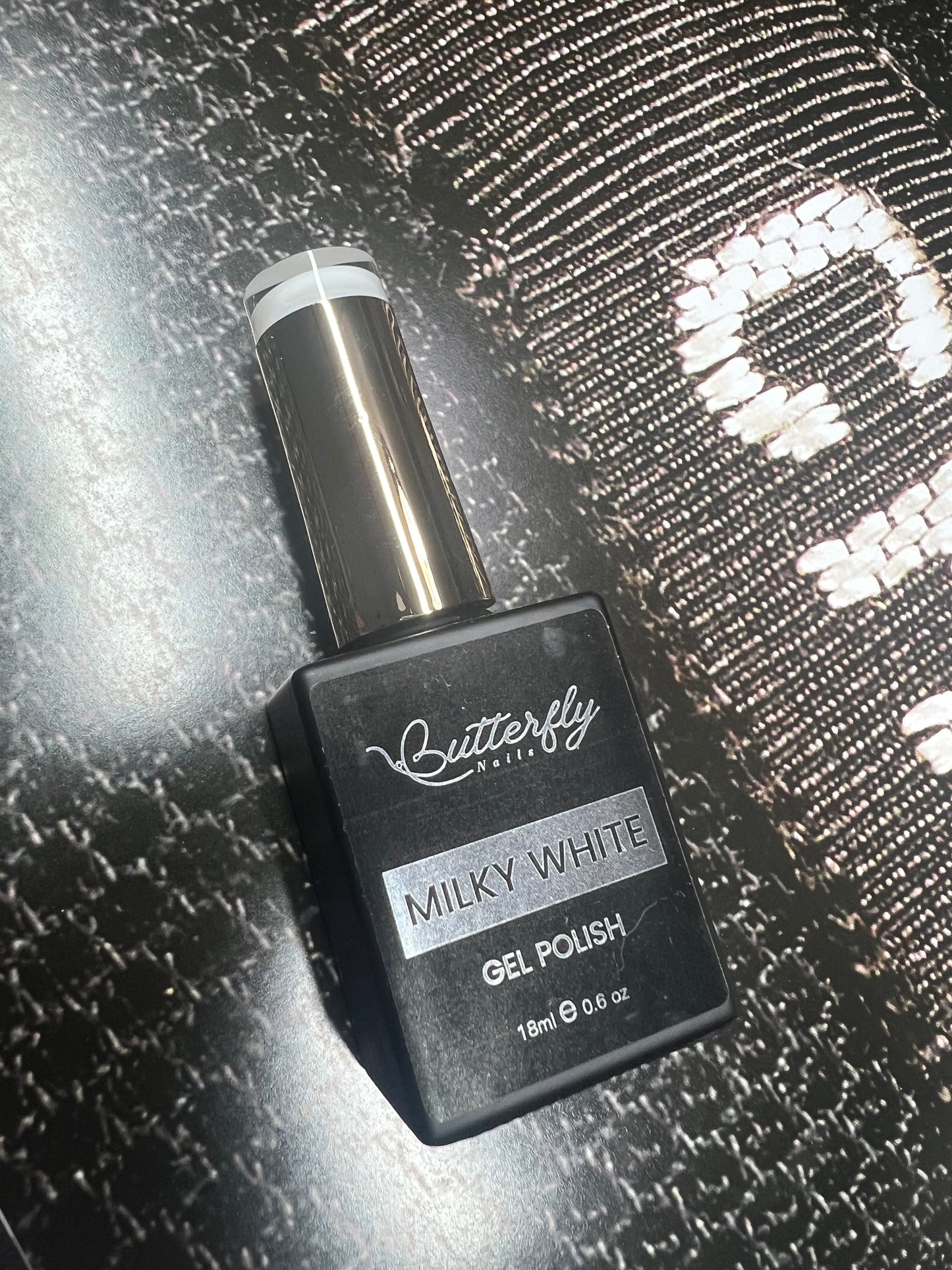 Gel polish milk white