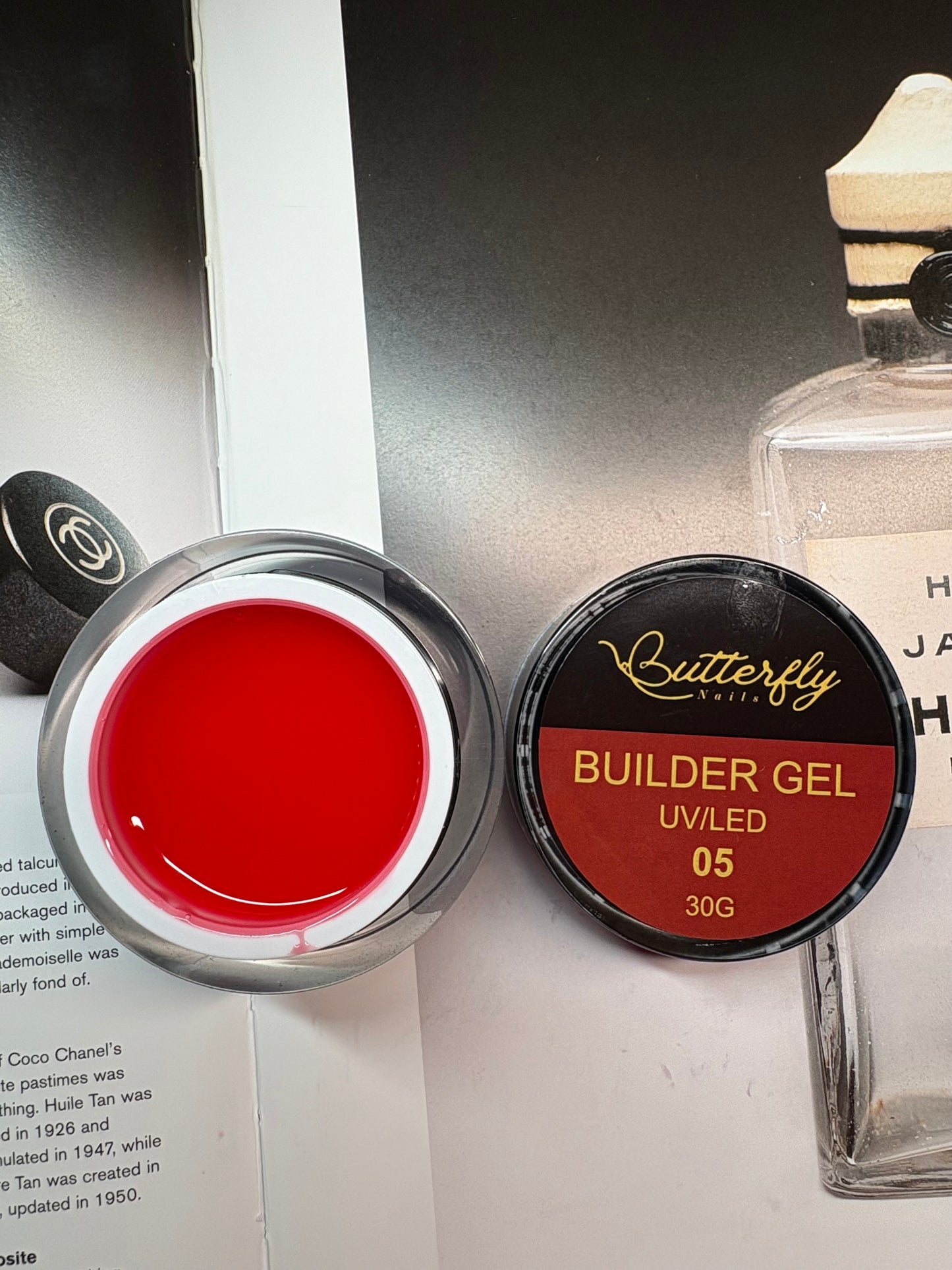 Builder gel 05 rojo de 30G