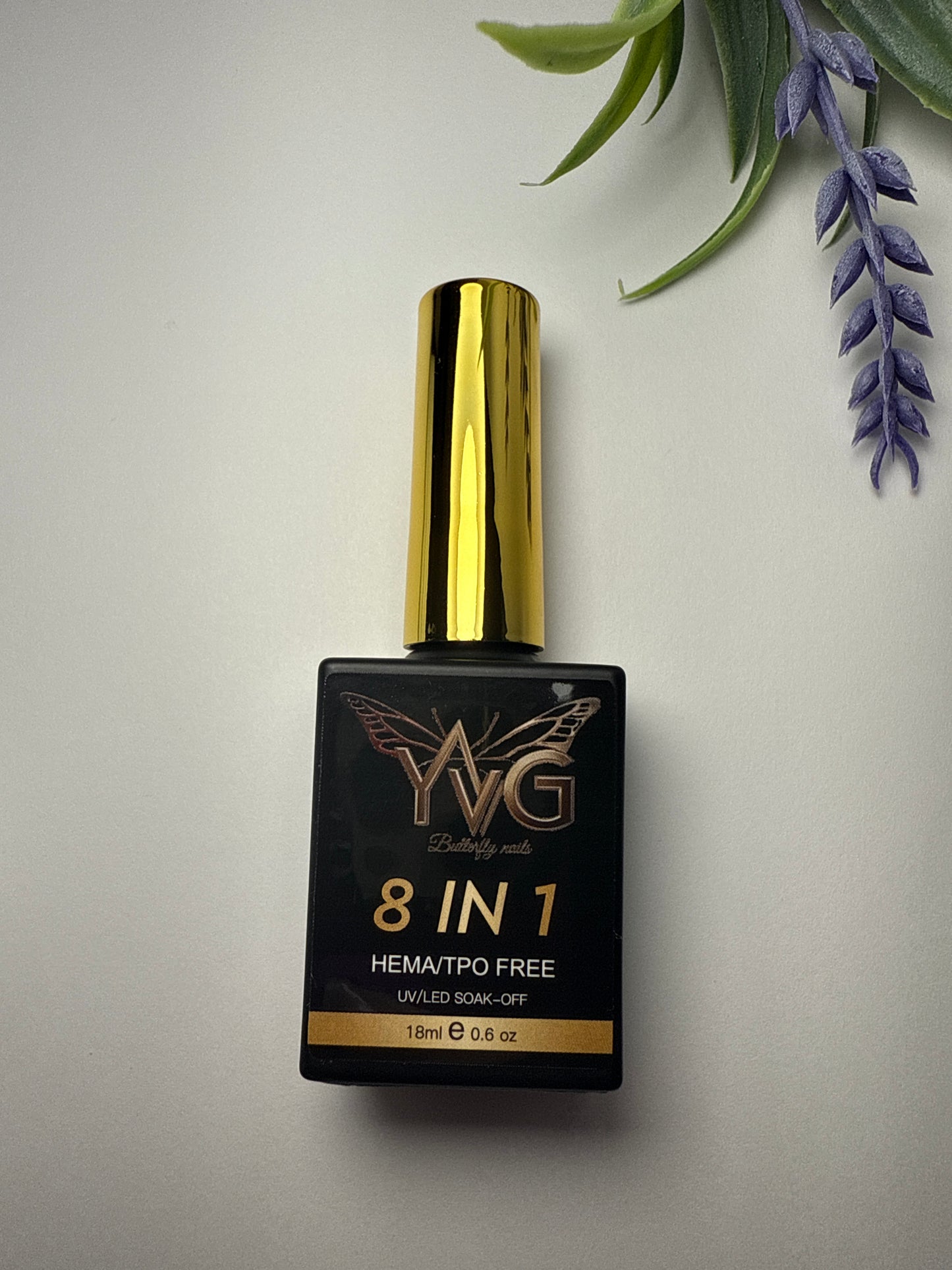 Base  gel 8 en 1 , 18 ml