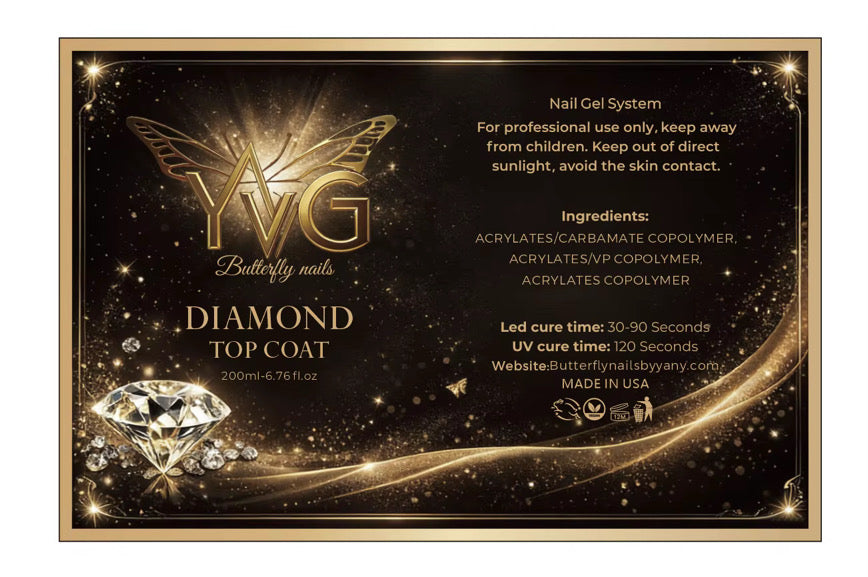 Top coat diamond 18 ml & 200 ml