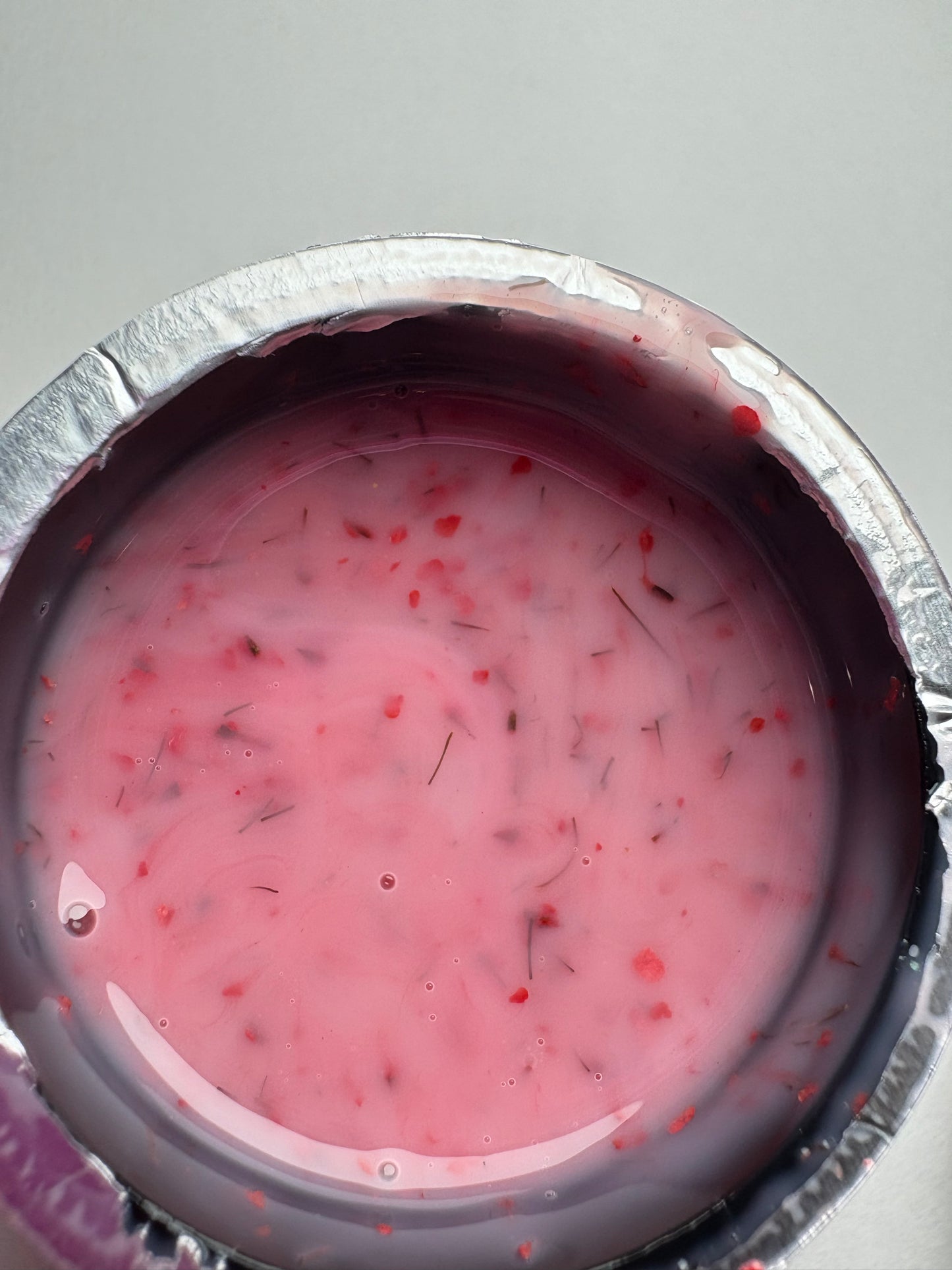 Builder gel milky flower 06