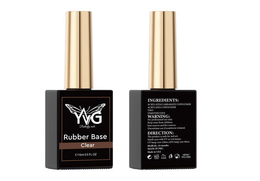 Base rubber clear