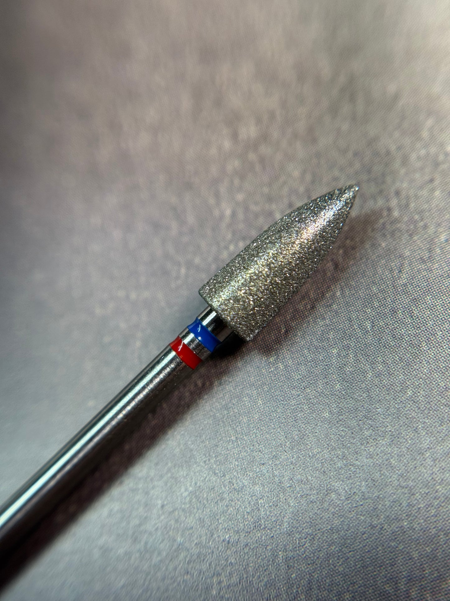 Punta bala grande cinta roja y azul