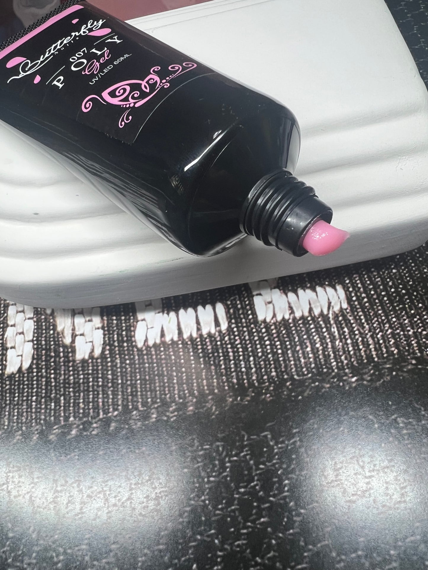 Polygel pink 007 .  ( 60g)