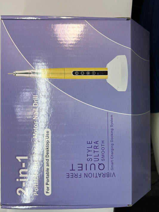 Drill inalámbrico recargable ( blanco )