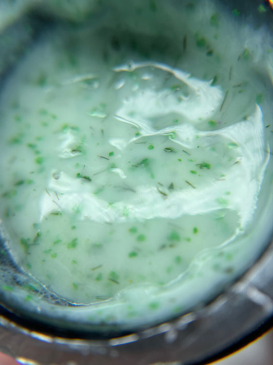 Builder gel 05 milky flower verde .